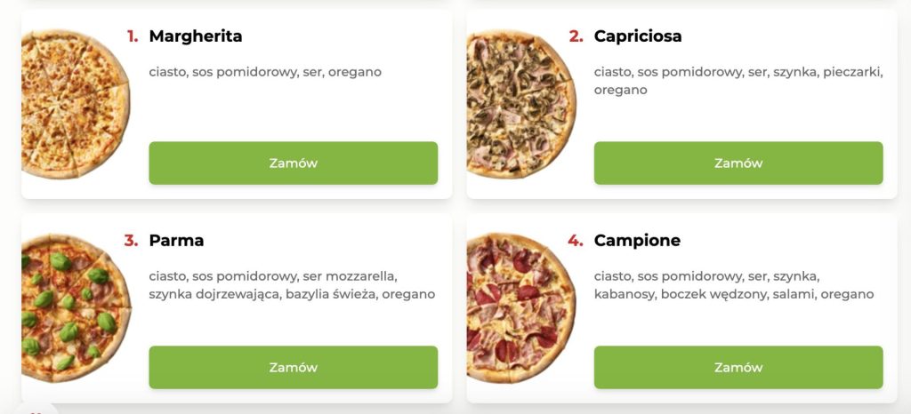 Karta Da Grasso Pizza